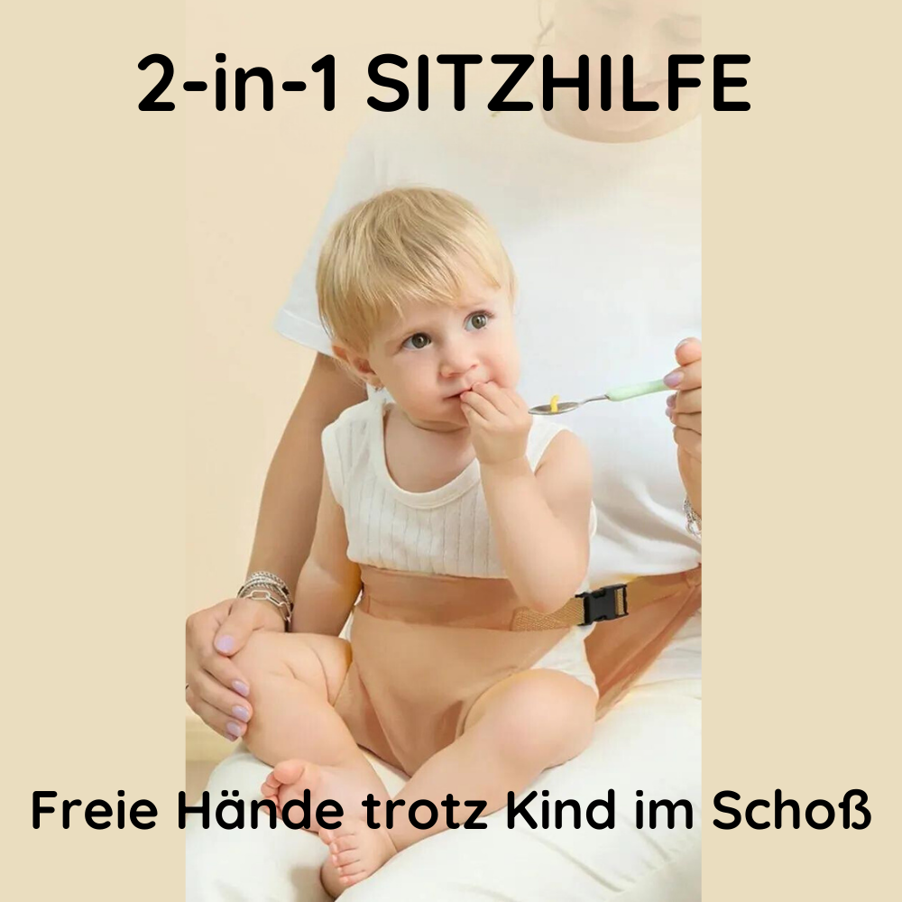 Mobile Sitzhilfe für Babys und Kleinkinder
