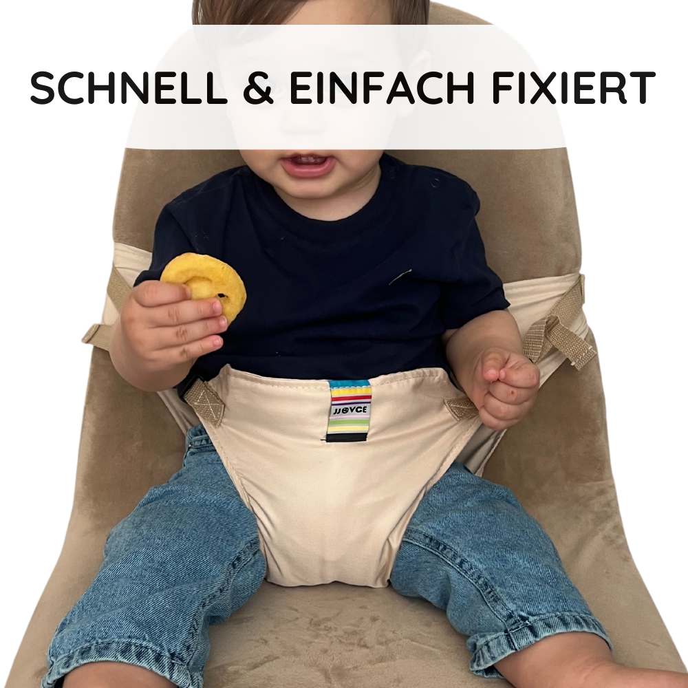 Mobile Sitzhilfe für Babys und Kleinkinder
